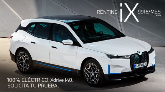 NUEVO BMW iX 100% ELÉCTRICO POR 991€/MES
