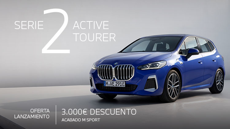 BMW Serie 2 Active Tourer con 3.000€ de Dto.