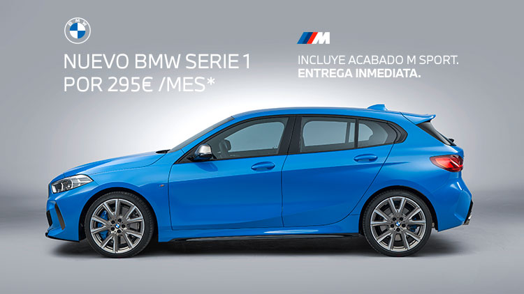 Nuevo BMW Serie 1 por 295€/mes*
