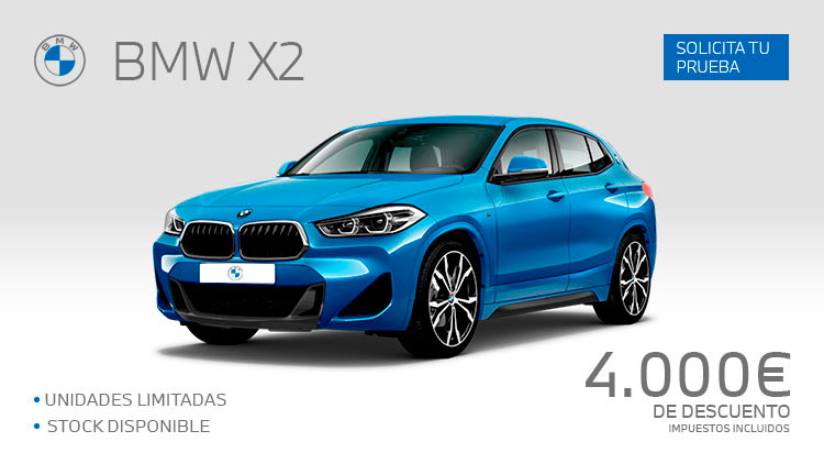 NUEVO BMW X2 CON 4.000€ DE DESCUENTO