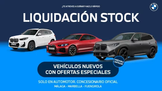 ¡Liquidación Stock BMW!