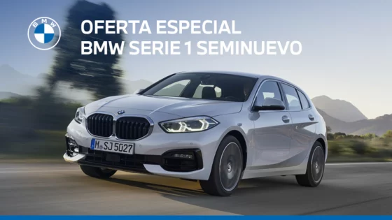BMW Serie 1 seminuevo por 24.900€ o 332€/mes*